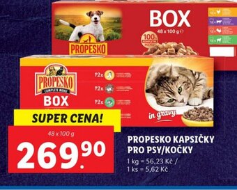 Lidl PROPESKO KAPSIČKY PRO PSY/KOČKY nabídka
