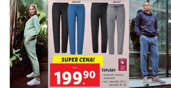 Lidl TEPLÁKY nabídka
