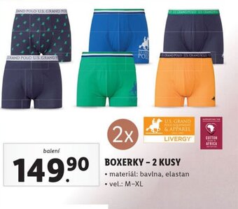 Lidl BOXERKY - 2 KUSY nabídka