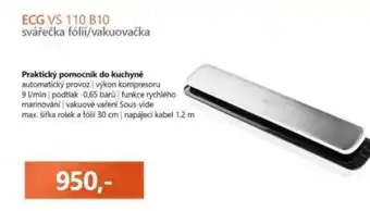 ECG VS 110 B10 svářečka fólií/vakuovačka