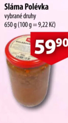 CBA Sláma Polévka nabídka
