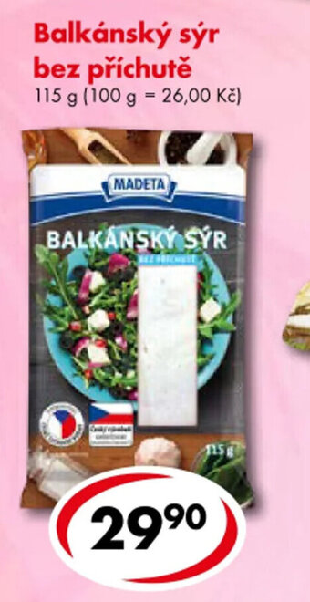 CBA Balkánský sýr bez příchutě nabídka