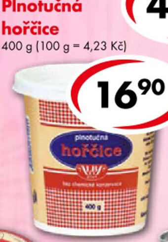 CBA Plnotučná hořčice nabídka