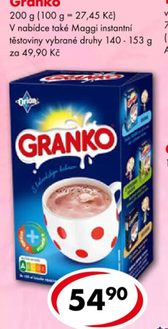 CBA Granko nabídka