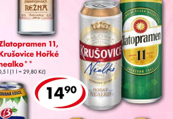 CBA Zlatopramen 11, Krušovice Hořké nabídka