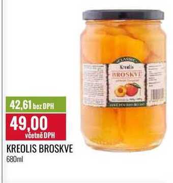 Ratio Kreolis broskve 680ml nabídka