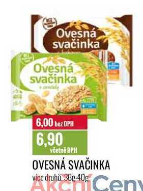 Ratio Ovesná svačinka 36g-40g nabídka