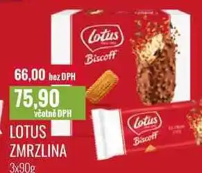 Lotus zmrzlina 3x 90g