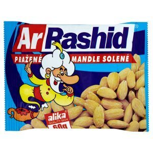 Arrashid pražené mandle solené 60g
