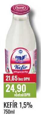 Ratio Kefír 1,5% 750ml nabídka