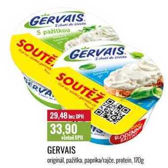 Ratio Gervais 170g nabídka