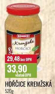 Ratio Hořčice kremžská 520g nabídka