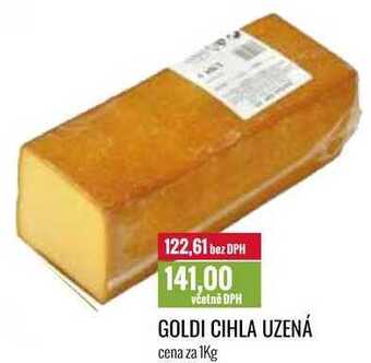 Ratio Goldi cihla uzená cena za 1kg nabídka