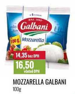 Ratio Mozzarella galbani 100g nabídka