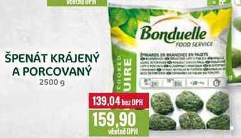 Ratio Špenát krájený a porcovaný 2500 g nabídka