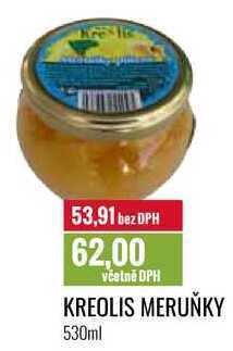 Ratio Kreolis meruňky 530ml nabídka