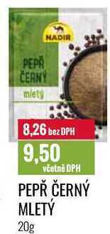 Ratio Pepř černý mletý 20g nabídka