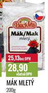 Ratio Mák mletý 200g nabídka