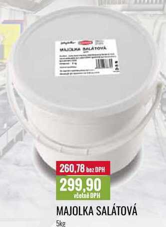 Ratio Majolka salátová 5kg nabídka