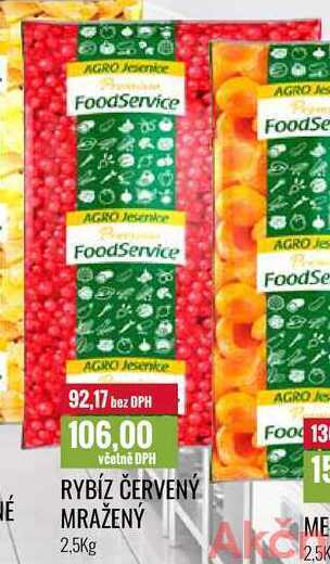 Ratio Rybíz červený mražený 2,5kg nabídka