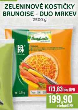 Ratio Zeleninové kostičky brunoise - duo mrkev 2500 g nabídka