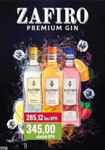 Ratio Zafiro premium gin 1l nabídka