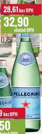 Ratio S. pellegrino 0,75l nabídka
