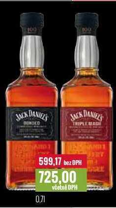 Ratio Jack daniel's 0,7l nabídka