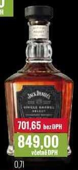 Ratio Jack daniel's 0,7l nabídka