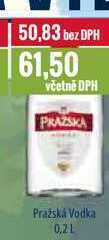 Ratio Pražská vodka 0,2l nabídka