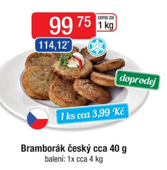 Qanto Bramborák český cca 40 g nabídka