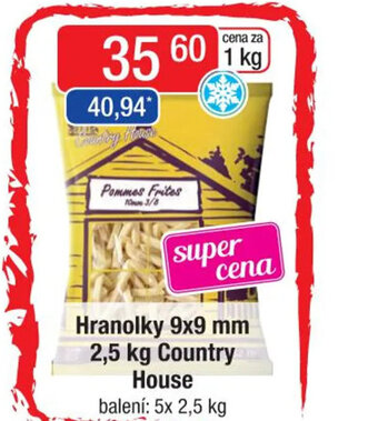 Qanto Hranolky 9x9 mm 2,5 kg Country House nabídka