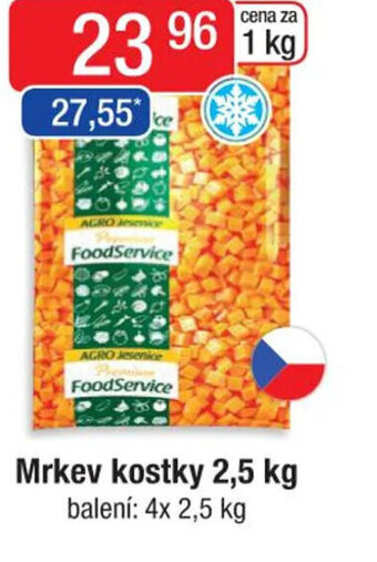 Qanto Mrkev kostky 2,5 kg nabídka