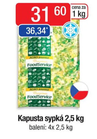 Qanto Kapusta sypká 2,5 kg nabídka
