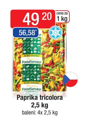 Qanto Paprika tricolora 2,5 kg nabídka