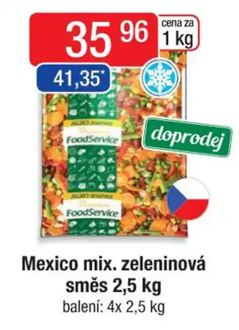 Qanto Mexico mix. zeleninová směs 2,5 kg nabídka