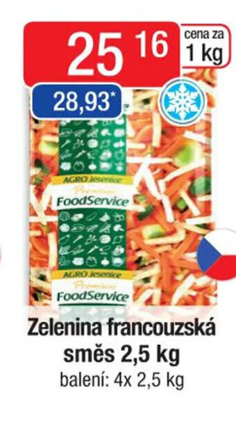 Qanto Zelenina francouzská směs 2,5 kg nabídka
