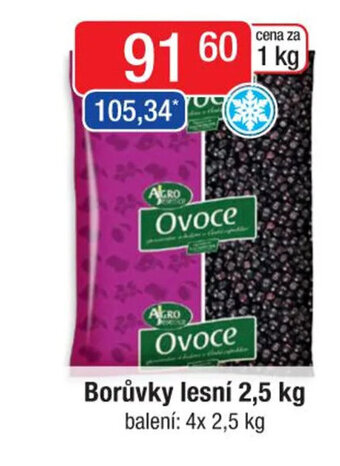Qanto Borůvky lesní 2,5 kg nabídka