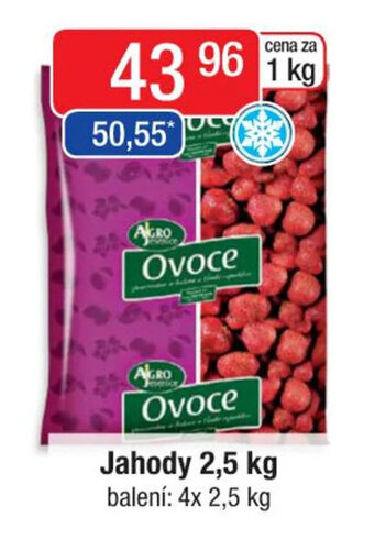 Qanto Jahody 2,5 kg nabídka