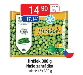 Qanto Hrášek 300 g Naše zahrádka nabídka