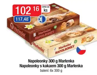 Napoleonky 300 g Marlenka Napoleonky s kakaem 300 g Marlenka
