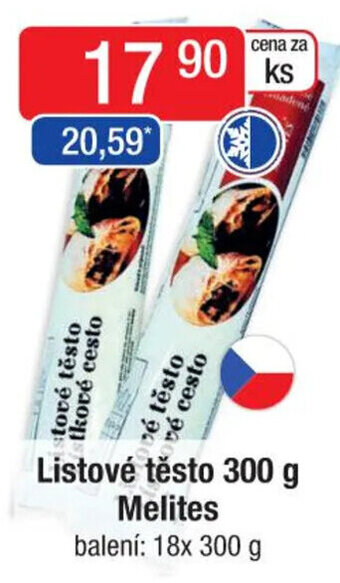 Qanto Listové těsto 300 g Melites nabídka