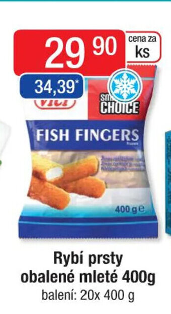 Qanto Rybí prsty obalené mleté 400g nabídka