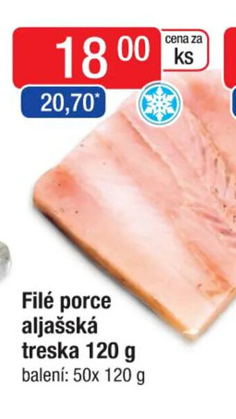 Qanto Filé porce aljašská treska 120 g nabídka