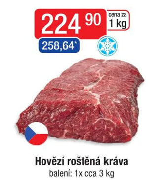 Qanto Hovězí roštěná kráva nabídka