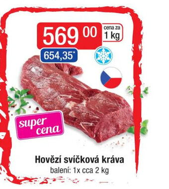 Qanto Hovězí svíčková kráva nabídka