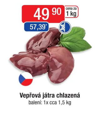 Qanto Vepřová játra chlazená nabídka