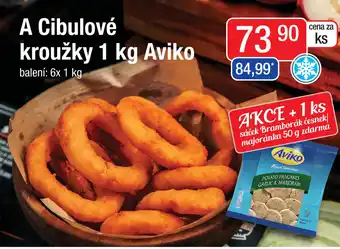 Qanto A Cibulové kroužky 1 kg Aviko nabídka