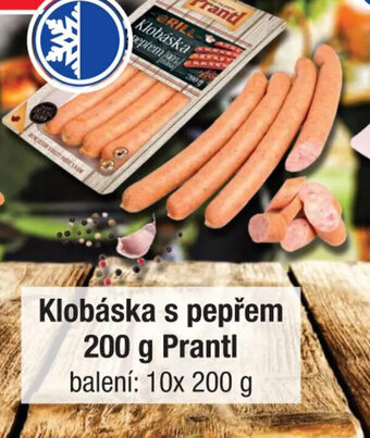 Qanto Klobáska s pepřem 200 g Prantl nabídka
