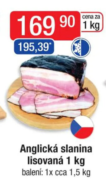 Qanto Anglická slanina lisovaná 1 kg nabídka